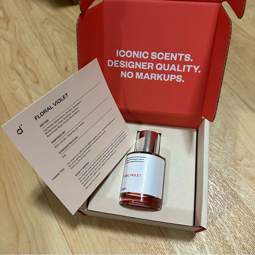 Dossier perfume (Floral violet)